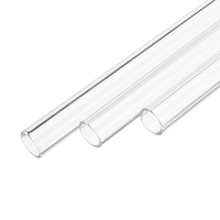 10 pièces 250mm OD 10mm 2.2mm Tube de soufflage en verre borosilicaté à paroi épaisse