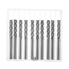 10 pièces 3.175 * 15mm 4 cannelures fraise fraise en carbure fraise CNC outil de coupe