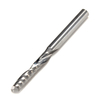 10 pièces 3.175x17mm fraise en bout à simple cannelure 1/8 pouce tige en acier au tungstène CNC routeur peu