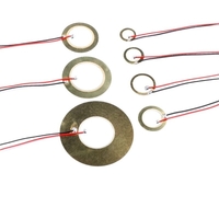10 pièces 35 MM 50 MM plaque de gaufrette en céramique piézoélectrique piézoélectrique 12 MM 15 MM 18 MM 20 MM 27 MM 35