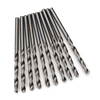 10 pièces 3.5mm Micro forets hélico daux HSS forets à tige droite forets pour perceuse électrique