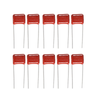 10 pièces 400V104J pas 10mm 0.1UF 100NF 400V 104 CBB condensateur à film polypropylène