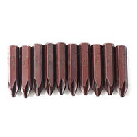 10 pièces 40mm PH2 jeu dembouts de tournevis à percussion à tige hexagonale Torsion à impact à tête magnétique embo