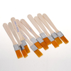 10 pièces BGA brosse à pâte à souder avec manche en bois outil de rebillage