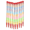 10 pièces crayons de couleur ensemble de crayons 10 couleurs combinaison gratuite de cire de remplissage non toxique pou