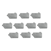 10 pièces de rechange TC-17 pour tête de coupe droite de coupe de carreaux de verre Toyo