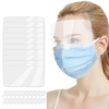 10 pièces Durable Anti-buée résistant aux éclaboussures lentille masque boutons aiguille bricolage masque accessoires en
