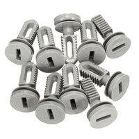 10 pièces en plastique couvercle de tableau de bord doublure de coffre Clips de garniture pour BMW E30 E36 E46 E60 E83 E