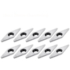 10 pièces Hout Draaien Gereedschap insert en carbure 10X28X2.5Mm 20 degrés pour outil de tour à bois