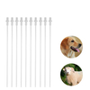 10 pièces jetables Canine chien chèvre mouton insémination artificielle tiges Tube race dragonnet cathéter tiges Tube à