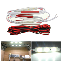 10 pièces LED éclairage intérieur de voiture pour camions LWB Van Sprinter Ducato Transit 12V bricolage