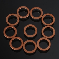 10 pièces M10 Standard cuivre moto embrayage tressé tuyau de frein rondelles amélioration