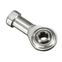 10 pièces M6 x 1mm filetage à droite extrémité de tige roulement à billes 6mm filetage femelle Joint roulement à billes