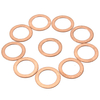 10 pièces M6/M8/M12 / M14 rondelle en cuivre moto ATV frein carburant Banjo joint
