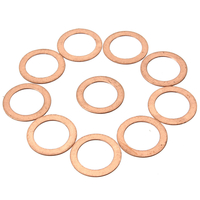 10 pièces M6/M8/M12 / M14 rondelle en cuivre moto ATV frein carburant Banjo joint