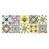 10 pièces Maroc carrelage autocollants cuisine salle de bain autocollant maison décoration murale ensemble