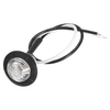 10 pièces Mini 12 / 24V bleu rond LED bouton feux de position latéraux lampes remorque