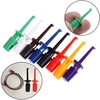 10 pièces Mini sonde de Test de pince de crochet de Test unique pour les tests électroniques IC Grabber grande pince de