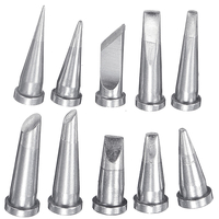 10 pièces pointes de fer à souder pour Weller WSD81 WSP80 WD1000 WP80 LT pointe de fer à souder