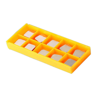 10 pièces SEEN1203-33X Type carré Insertion Cermet Lame de fraisage Inserts en carbure de qualité Cermet Outil de fraisa