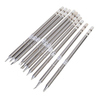 10 pièces T12 séries de pointes de fer à souder pour station de soudage Hakkoo FX-951 FX-952