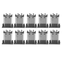 10 pièces TYPE C Patch Vertical USB3.1 Mâle 180 Degrés 24p Patch Double Rangée Carte À Trois Broches Longueur 11.0mm