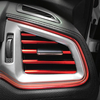 10 pièces voiture climatiseur sortie évent Grille décoration U forme moulage bande de garniture