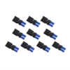 10 pièces XT60 mâle/femelle à EC5 mâle/femelle connecteur adaptateur prise pour voiture Batterie ESC RC