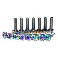 10 pièces YFS M3 12.9 Grade vis à six pans creux capuchon galvanoplastie Colorful vis M3 * 6/M3 * 8/M3 * 10
