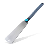 10 pouces à double tranchant rasoir scie à main SK5 6-10 / 18 TPI Ryoba Style scies à tirer pour Tenon bois bambou en pl