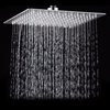 10 Pouces 25 * 25cm Carré Douche à Jet Pommeau de Douche en Acier Inoxydable 304 à Haute Pression