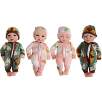10 pouces 25CM Silicone vinyle Soft Flexible réaliste bébé Reborn poupée avec vêtements jouet pour enfants Collection ca