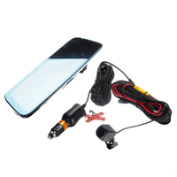 10 pouces tactile 1080P enregistrement en boucle double enregistreur rétroviseur de voiture voiture DVR