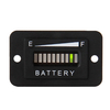 10 Segment LED 36V Batterie Indicateur Batterie Testeur Compteur Jauge Coulombmètre pour Golf Cart Yacht RV Moto Forklif
