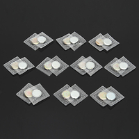 10 Set 15x2mm PVC Invisible Invisible Cousu en Fermeture Magnétique Bricolage Néodyme DIY Aimant Fermeture De Bourse