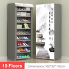 10 étages étagères à chaussures étagère murale placard organisateur boîte de rangement support