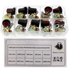 10 Values WH148 Potentiometer Kit B1K 2K 5K 10K 20K 50K 100K 250K 500K 1M 15mm Linear Taper Rotary Potentiometer Set 3Pi