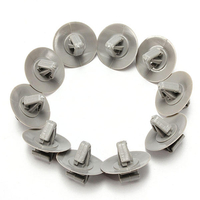 10 x cartes de porte extérieure moulures de panneau de garniture de moulage clips