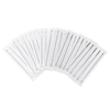 100 / 200Pcs Aiguilles de beauté mixtes en acier inoxydable chirurgical 50pcs aiguilles de tatouage 10 tailles de doublu