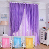 100 * 210cm fleur écran de la fenêtre pure imprimé floral fenêtre voile de tulle de rideau