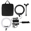 100-240 V 18 pouces anneau lumière téléphone mobile Live Beauty Night Light + tuyau téléphone Clip + PTZ Stepless gradat