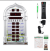 100-240V islamique Azan horloge murale calendrier dalarme prière musulmane Ramadan décoration de noël