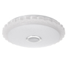 100-240V LED plafonnier avec changement de haut-parleur bluetooth lampe de musique à intensité variable pour télécommand