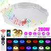 100-240V lumière polychrome de musique Bluetooth plafonnier APP Bluetooth + télécommande