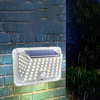 100 LED Lampe murale de jardin à lumière solaire,  capteur de mouvement,  lampadaire extérieur IP65 étanche