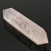 100% Naturel Rose Rose Cristal Quartz Pierre Point Double Terminé Baguette Guérison Décorations De Bureau