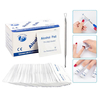 100 pcs / boîte 70% tampons dalcool stérilisation lingettes comprimés lingettes papier jetable pour les soins de sa
