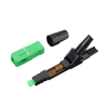 100 pcs Flip Type SC APC Connecteur Rapide Adaptateur SC Intégré FTTH SC APC Connecteur Support 0.9mm 2.0mm 3.0mm FTTH C
