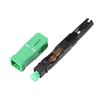 100 pcs FTTH SC APC Connecteur Rapide Fibre Optique Adaptateur Rapide Queue Droite