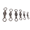 100 Pcs Pêche Tonneau Roulement Roulement Pivotant Anneaux Pêche Tackle Connecteur 3 4 6 8 10 12